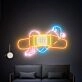 Add a Vibrant Touch to Your Home, Bar, or Party Ambience with the Girl Band-Aid Led Neon Sign Creative Woman Body Party Crazy Neon Light.