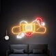 Add a Vibrant Touch to Your Home, Bar, or Party Ambience with the Girl Band-Aid Led Neon Sign Creative Woman Body Party Crazy Neon Light.