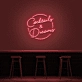 Customize Cocktails &amp; Dreams Neon Sign (Style 2)