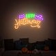 Brighten Up Your Spooky Celebrations and Home Ambiance with Halloween Decor LED Neon Sign for Parties, Events, and Wall Decor.