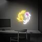 Brighten Your Space: Japanese Fish Neon Art Koi Lover Gift Wall Decor Led Neon Signs Perfect for Home, Office, and Trendy Bars.