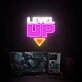 Brighten Your Gaming Sanctuary and Celebrate in Style with Level Up UV LED Neon Sign Acrylic Board - Perfect for Home Decor, Office Vibes, and Party Ambiance.