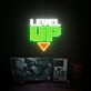 Brighten Your Gaming Sanctuary and Celebrate in Style with Level Up UV LED Neon Sign Acrylic Board - Perfect for Home Decor, Office Vibes, and Party Ambiance.