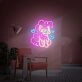 Brighten Your Child's Bedroom or Celebrate with Sparkle: Pinkie Pie Led Neon Sign My Little Pony Room Decor Gift Perfect for Parties and Themed Bedrooms.