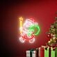 Brighten Your Festive Celebrations: Santa Claus Led Neon Sign Father Christmas Led Neon Sign for Home, Office, and Christmas Party Decorations.
