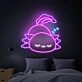 Brighten Your Bedroom or Celebrate in Style: Sleeping Axolotl Neon Light Kawaii Led Neon Sign Wall Decoration, Perfect for Home Decor, Office Spaces, or Birthday Gifts.