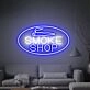 Brighten Your Space: Smoke Shop Led Neon Sign, Perfect for Home Decor, Bars, Offices, and Festive Celebrations