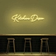 Kitchen Disco' Neon Sign