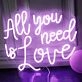 All You Need is Love  Wedding Neon Sign