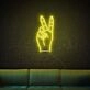 Peace Sign LED Neon Sign