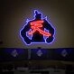 Level Up Your Game Room, Office, or Bar Ambiance with the Street Fighter Led UV Neon Sign Akuma With Printing Acrylic Backboard