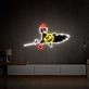 Brighten your child's bedroom and enchant playdates with Super Magical Girl Led Uv Neon Sign Wall Art Kids Room Decor.