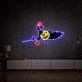 Brighten your child's bedroom and enchant playdates with Super Magical Girl Led Uv Neon Sign Wall Art Kids Room Decor.