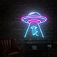 Brighten Your Nights: Ufo Led Neon Sign for Lively Home Ambiance, Bedroom Chic, and Electrifying Party Vibes