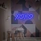 Brighten Your Space: Xoxo Led Neon Sign Pink Led Light for Girls Room Decor, Weddings, and Office Ambiance