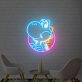 Brighten Up Your Space: Perfect for Home Decor, Office Ambiance, and Late-Night Parties with Yoshi Led Sign Wall Art Decor Glow In The Dark Wall Art.