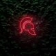 Warrior Helmet LED Sign