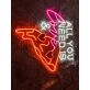 Brighten Your Space with the All I Need Is You And Pizza Led Neon Sign - Perfect for Home Decor, Office Environments, Pizza Places, or Celebratory Events.