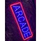 Elevate Your Gaming Space or Bar Ambiance with the Arcade Game Machine Led Neon Sign Game Arcade Led Neon Sign Light.