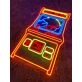 Level Up Your Gaming Room, Bar, or Party Ambiance with the Arcade Machine LED Neon Sign Game Machine Neon Sign