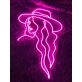 Transform Your Space: From Rustic Bar Ambiance to Chic Home Decor with the Beautiful Cowgirl Led Neon Sign