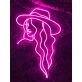 Transform Your Space: From Rustic Bar Ambiance to Chic Home Decor with the Beautiful Cowgirl Led Neon Sign