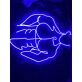 Brighten Your Bar, Club, or Gay Pride Event with Bikini Naked Male LED Neon Sign Gay Body Club Neon LED Sign Blue.