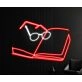 Brighten Up Your Reading Nook and Add Flair to Book-Themed Parties with the Book With Glasses Led Neon Sign Book Hanging Led Neon Lightbook Lover Deco.