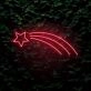 Shooting Star LED Sign