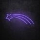 Shooting Star LED Sign