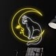Brighten Up Any Space from Homes to Bars: Cat And Moon Led Neon Sign Animal Lover Neon Light Love Moon Led Light for a Unique Touch