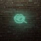 Lollipop Lips LED Neon Sign