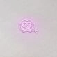 Lollipop Lips LED Neon Sign