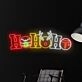 Brighten Up Your Festive Season: Christmas Quote Led Light Christmas Deco Santa Claus Perfect for Holiday Home Decor, Office Celebrations, and Storefront Displays.
