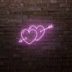 Heart Arrow LED Neon Sign