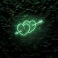 Heart Arrow LED Neon Sign