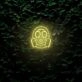 Gas Mask LED Neon Sign