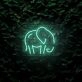 Elephant LED Sign