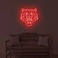Tiger Head LED Neon Sign