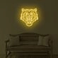 Tiger Head LED Neon Sign