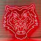 Tiger Head LED Neon Sign