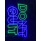 Brighten Your Office or Gym Ambiance with Dont Quit Led Neon Sign Motivational for an Inspirational Boost