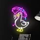 Brighten Up Your Space: Perfect for Home, Parties, and Animal-Themed Events, Duck Led Sign Neon Light Offers Unique Restaurant and Bar Club Decor.