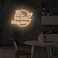Customize It's 5 Somewhere Cocktails LED Neon Sign