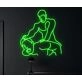 Brighten Your Bar, Wedding, or Party Ambiance with the Gay Couple Making Love Gay Club Body Hanging LED Neon Sign.