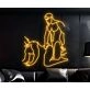 Brighten Up Your Home, Bar, or Wedding with a Gay Couple Making Love Led Neon Sign Light: A Symbol of Love and Inclusion.