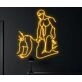 Brighten Up Your Home, Bar, or Wedding with a Gay Couple Making Love Led Neon Sign Light: A Symbol of Love and Inclusion.