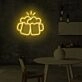 Beer Cheers LED Sign