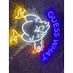 Brighten up Your Kitchen, Bar, or Farmhouse Fun with Guess What Chicken Led Neon Sign Chicken Led Sign Chicken Butt Neon Light.