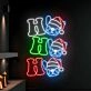 Brighten Your Holiday Festivities and Spaces: Hohoho Bulldog Christmas Led Neon Sign, Perfect for Home Decor, Bars, and Christmas Parties